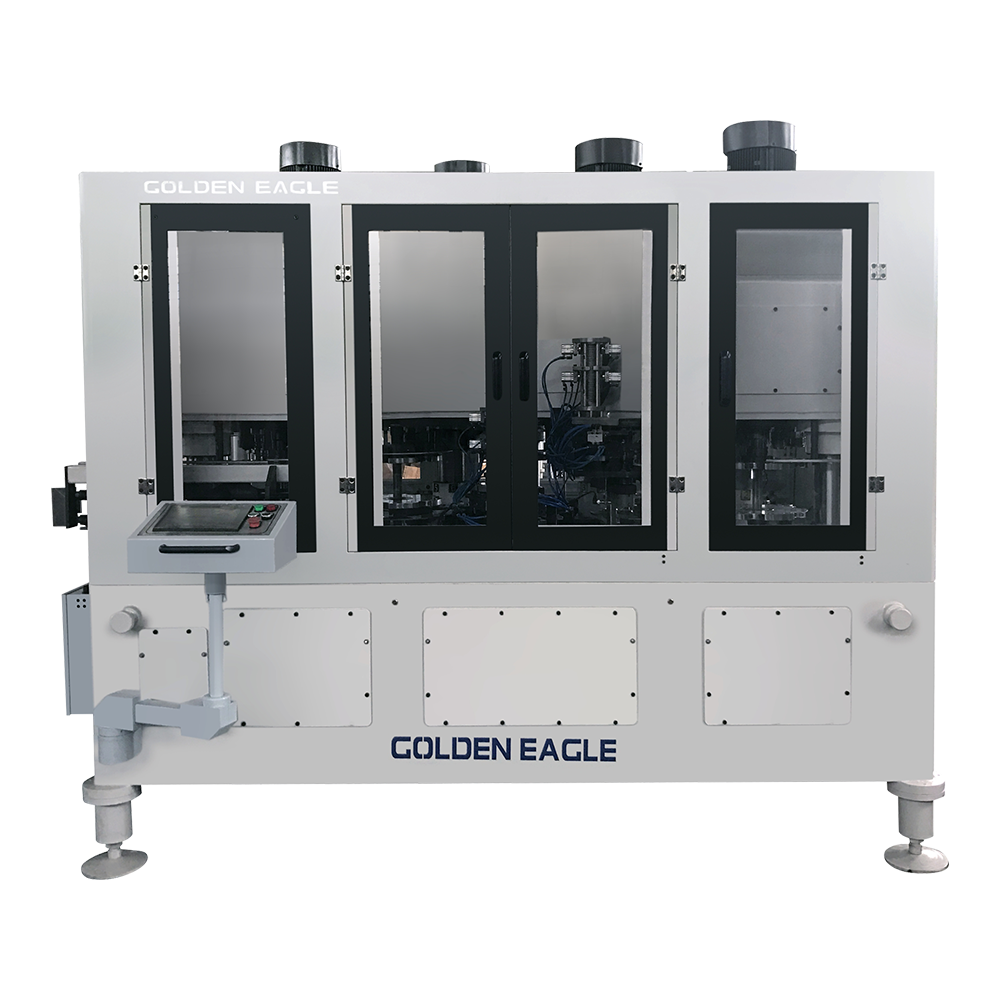 Peading Beading Casting Four Station CAN Machine